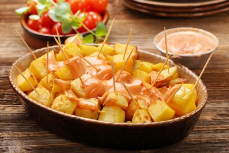 Air-Fried Patatas Bravas